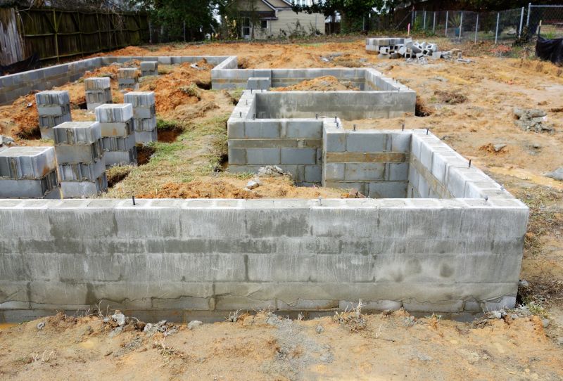 Concrete Block Foundation