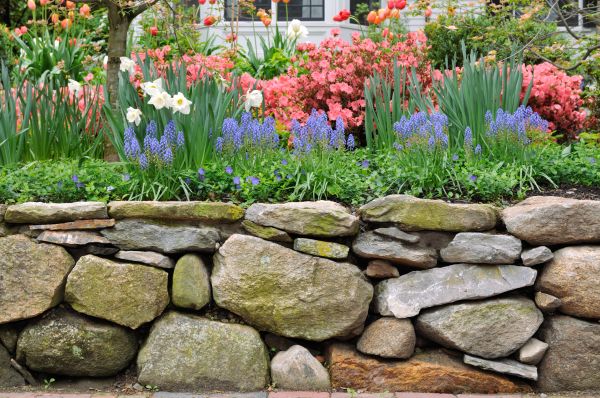 Garden Wall Installation in Chesterfield
